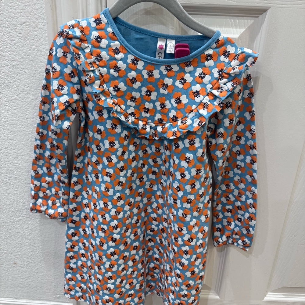 CR Kids Floral Long Sleeve Dress